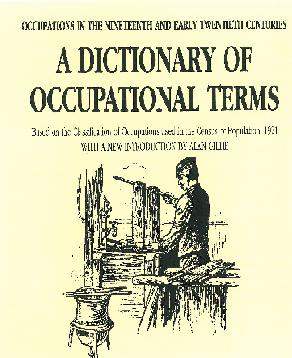 A Dictionary of Occupational Terms